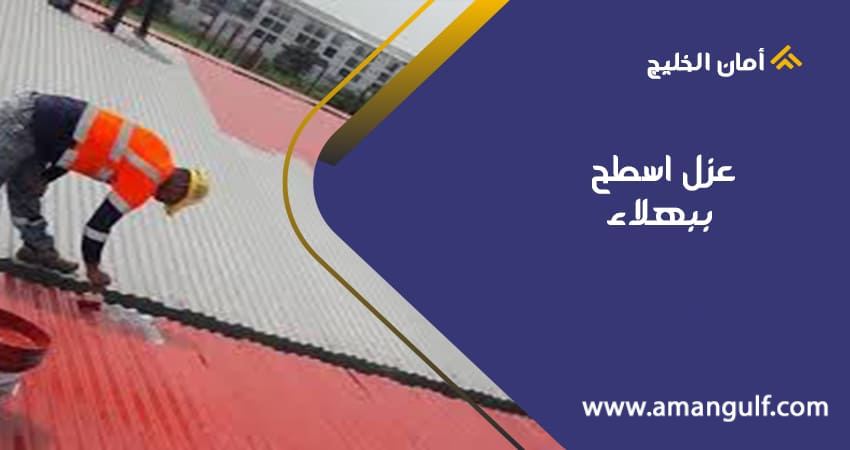 عزل اسطح ببهلاء